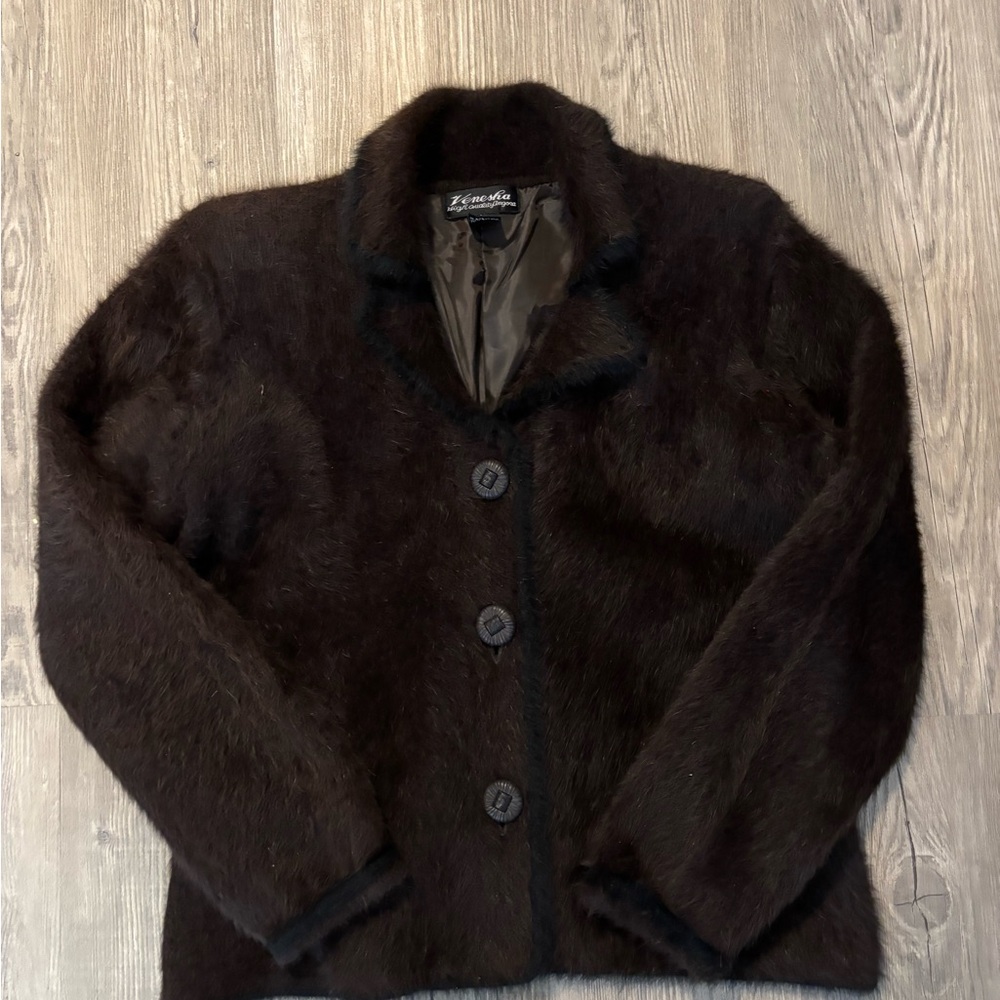 Venesha Angora Fur Jacket